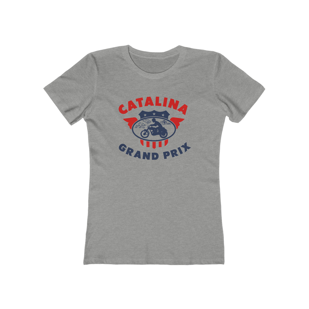 Catalina Grand Prix Ladies T-shirt Heather Grey