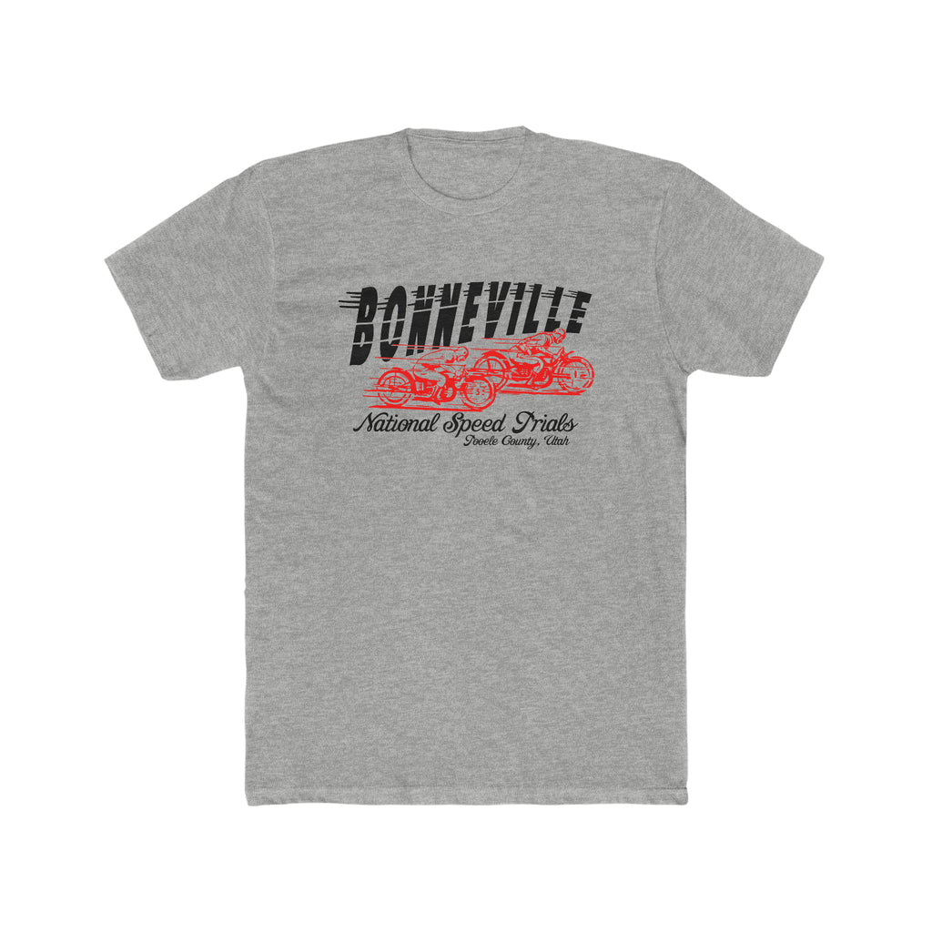 Bonneville Speed Trials Men's T-shirt Heather Grey